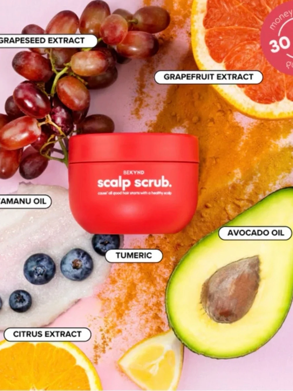 Red Scalp Scrub - Exfoliating Treatment
